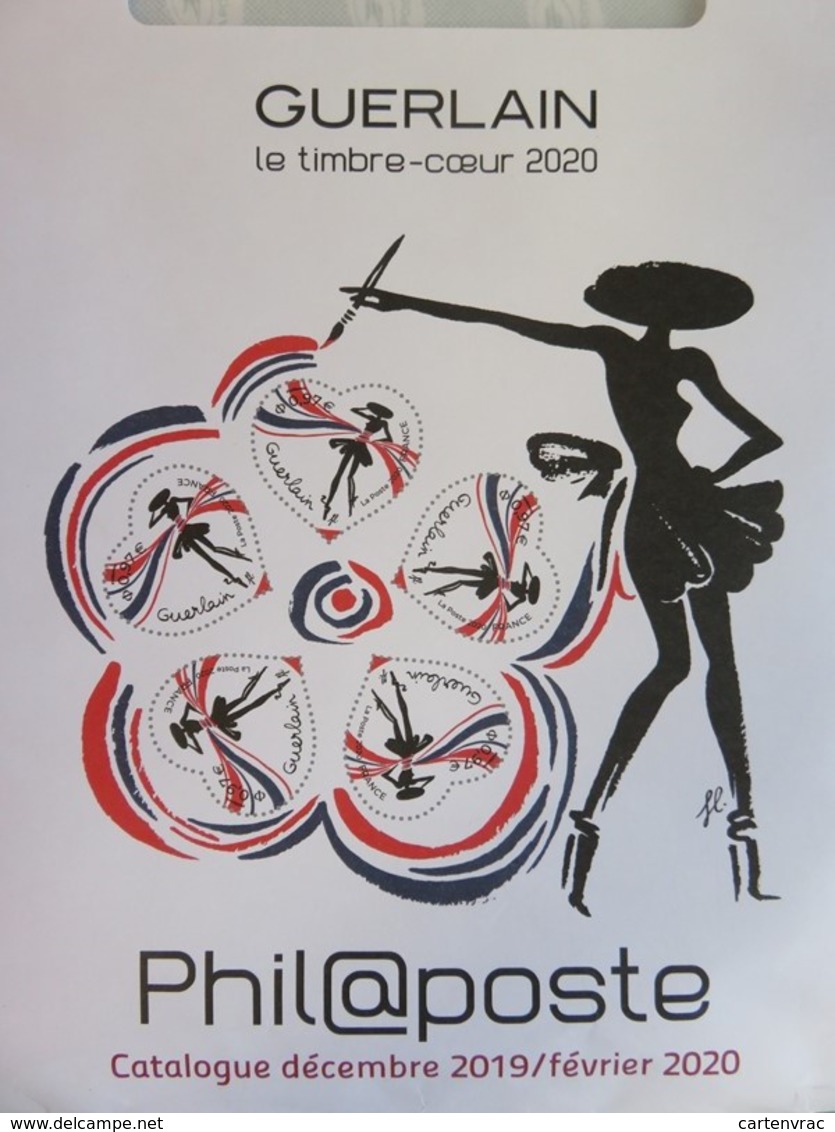 Philaposte - PAP International 250 G - Guerlain - Timbre-coeur 2020 - Phil@poste - Timbre Sabine - Prêts-à-poster:Stamped On Demand & Semi-official Overprinting (1995-...)