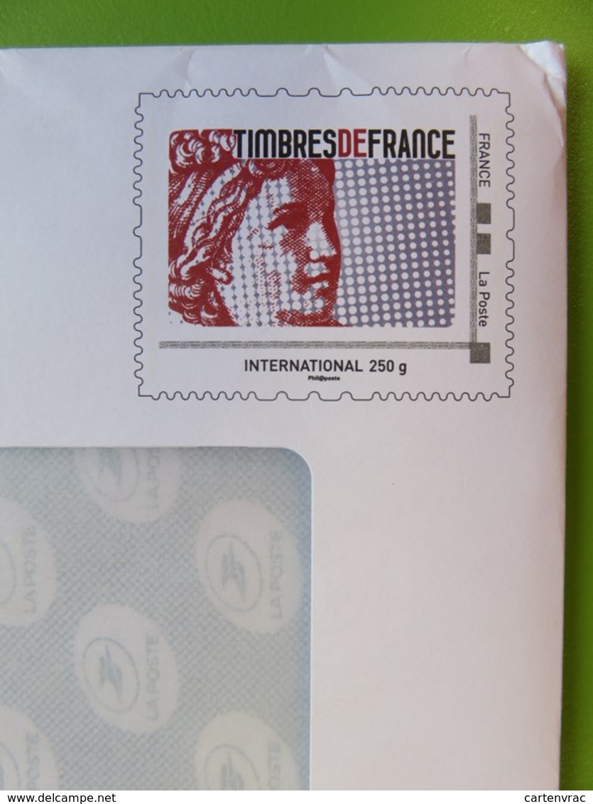 Philaposte - PAP International 250 g - Guerlain - Timbre-coeur 2020 - Phil@poste - Timbre Sabine