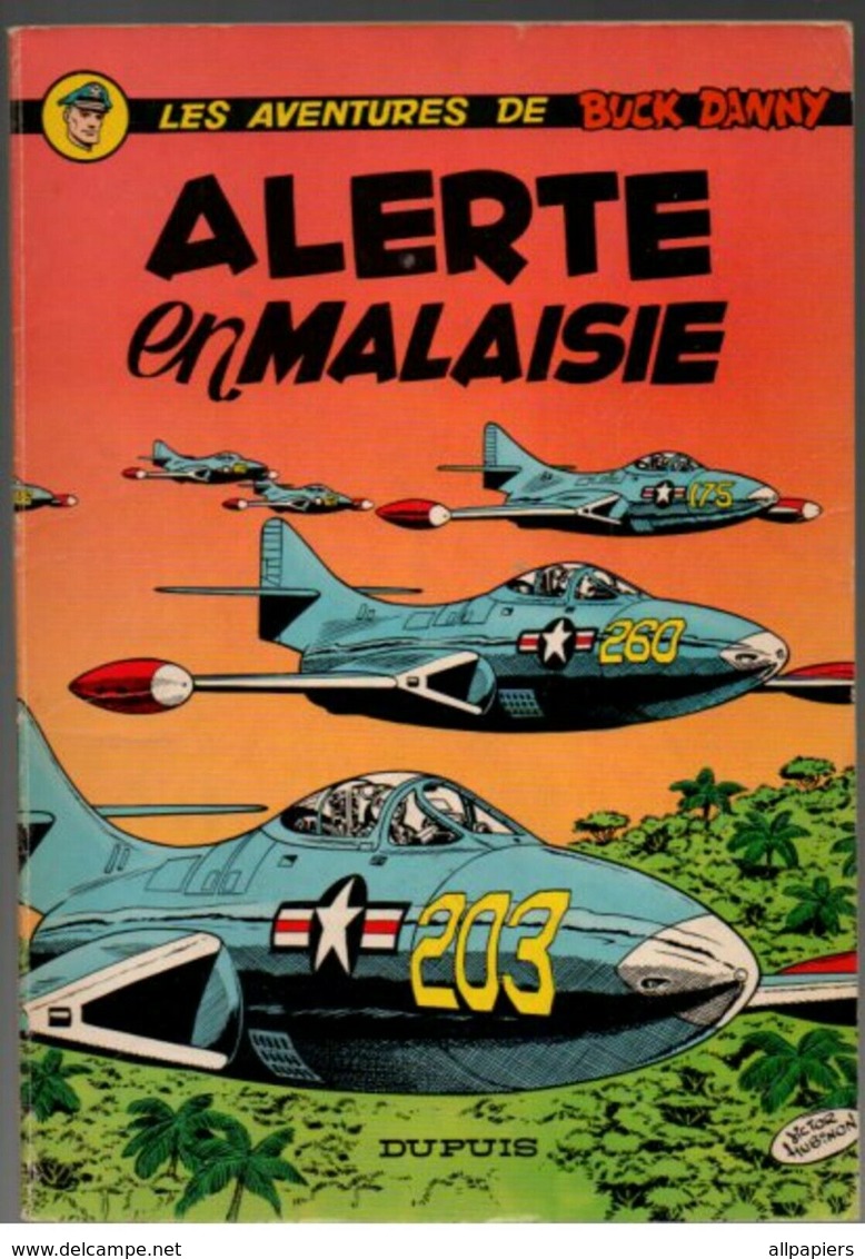 Les Aventures De Buck Dany Alerte En Malaisie Par J.M Charlier De 1966 - Dan Cooper