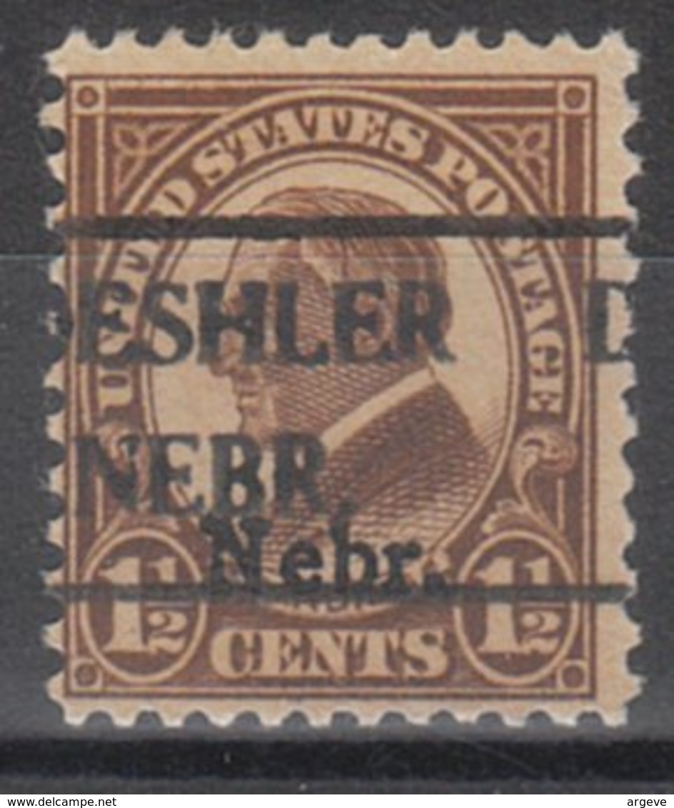 USA Precancel Vorausentwertung Preo, Locals Nebraska, Deshler 670-492, Nebr. Overprint - Vorausentwertungen