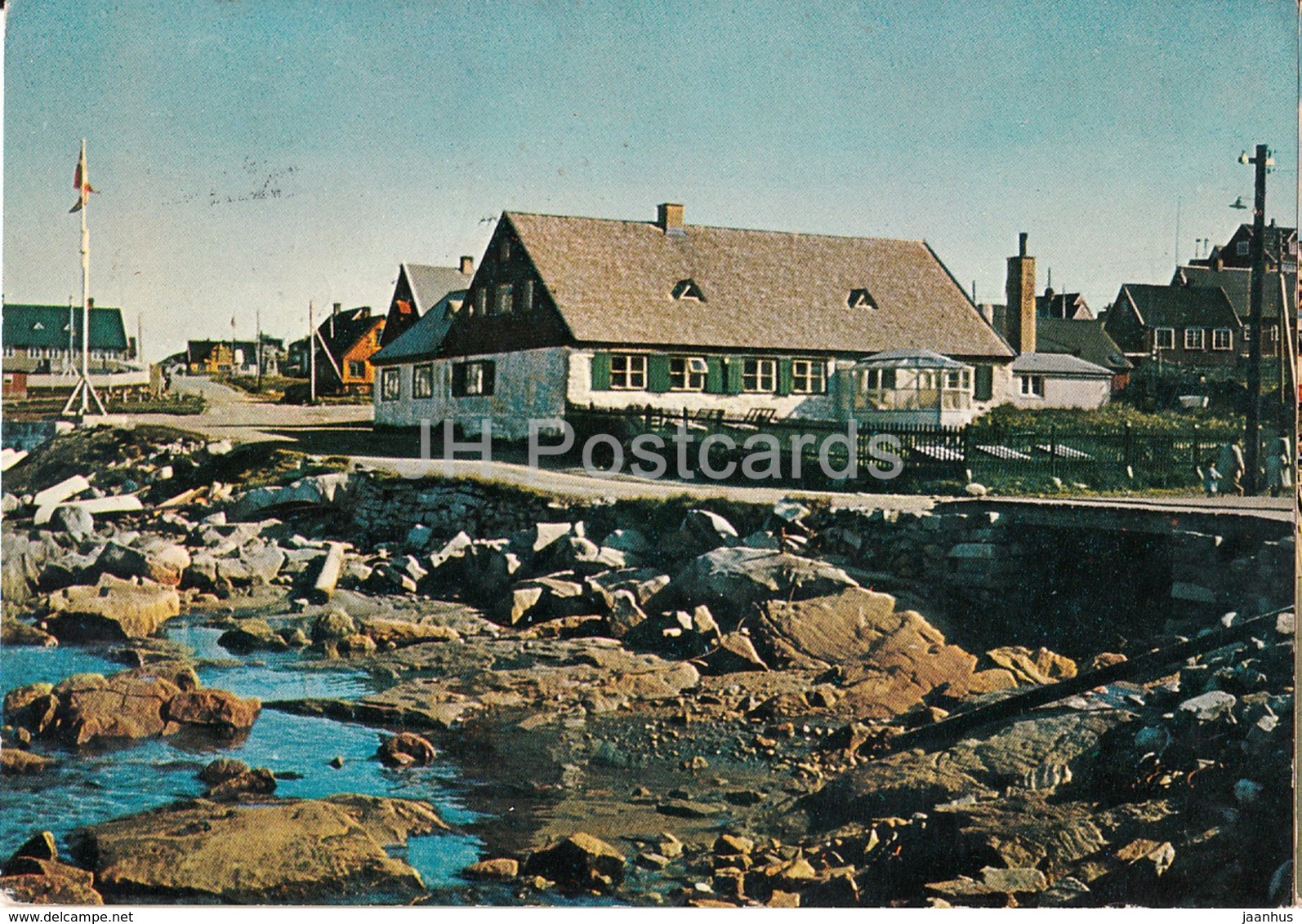 The Hans Egede House 1728 At Godthab Old Harbour - KGH 33 - 1966 - Greenland - Used - Greenland