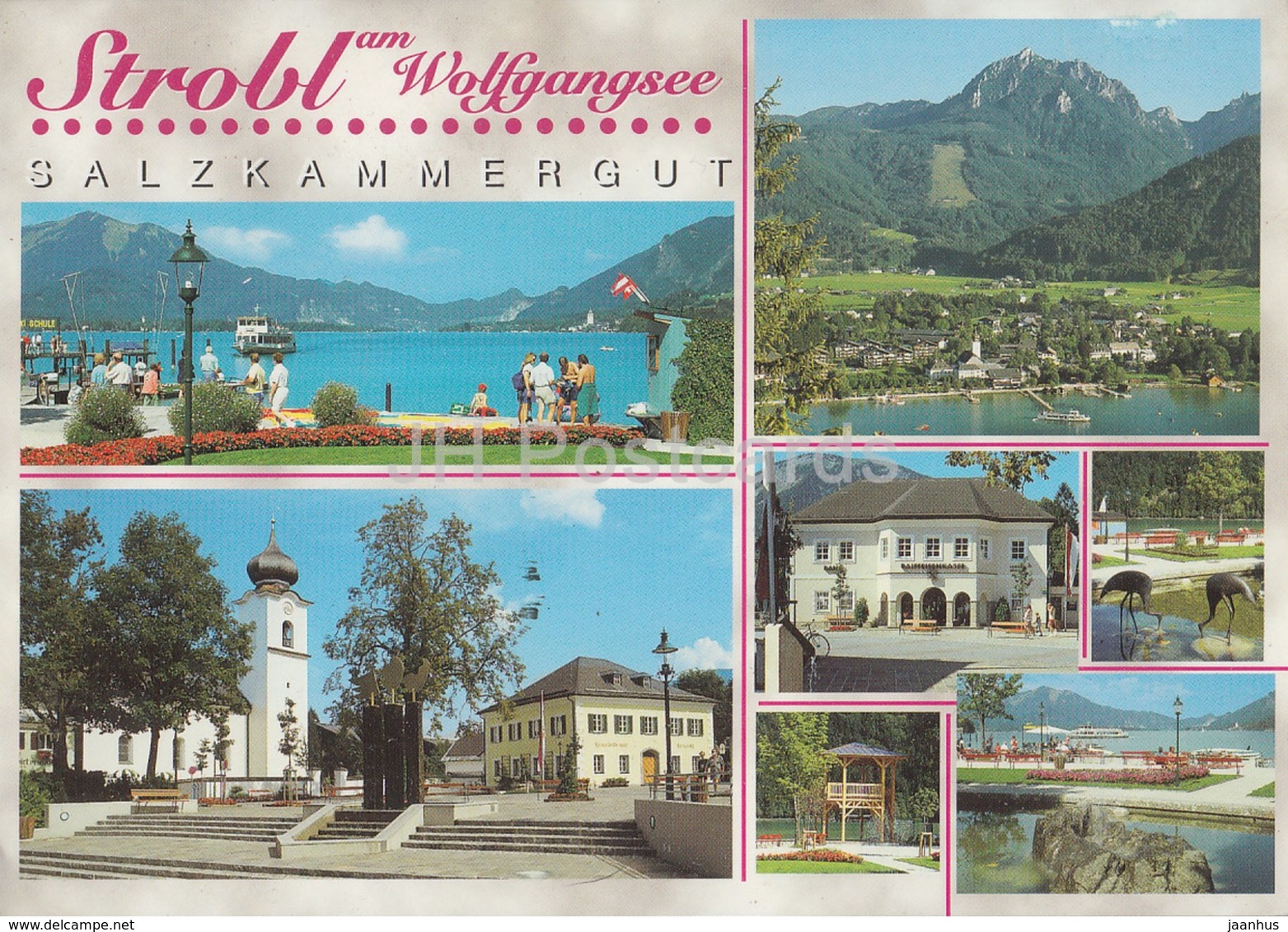 Strobl Am Wolfgangsee - Salzkammergut - Multiview -A-5350 - Austria - Used - Strobl