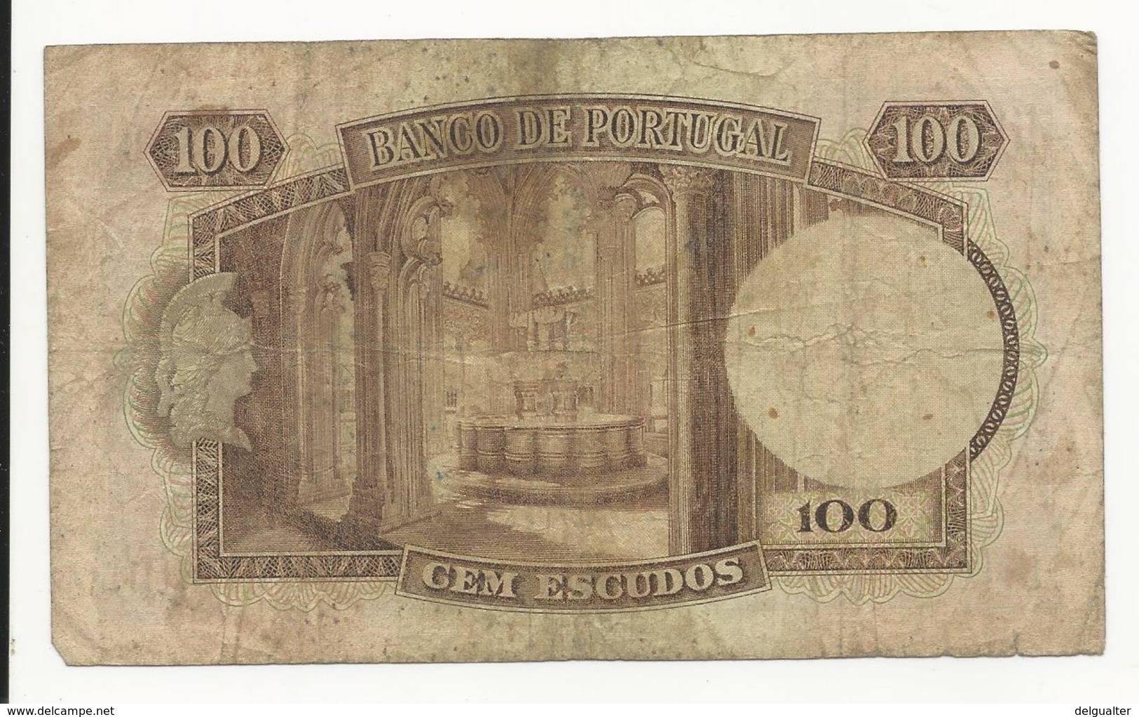 Portugal 100 Escudos 1957 Bad Grade - Portugal