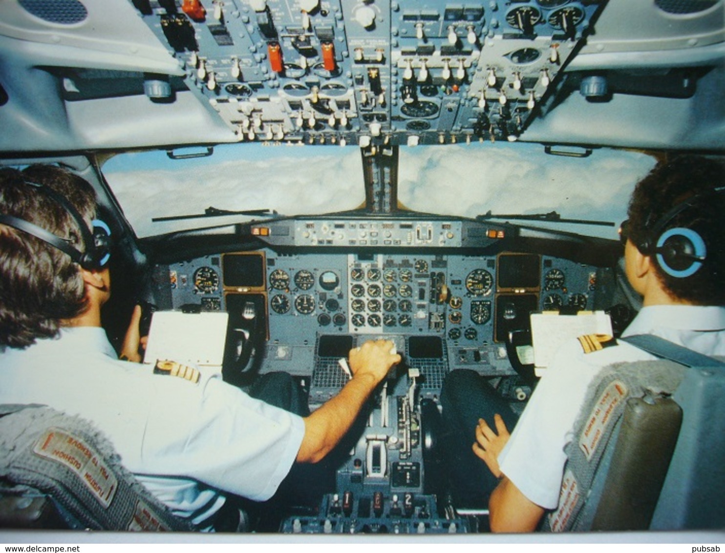 Avion / Airplane / SABENA  / Boeing B 737-300 / Cockpit / Airline Issue - 1946-....: Modern Tijdperk