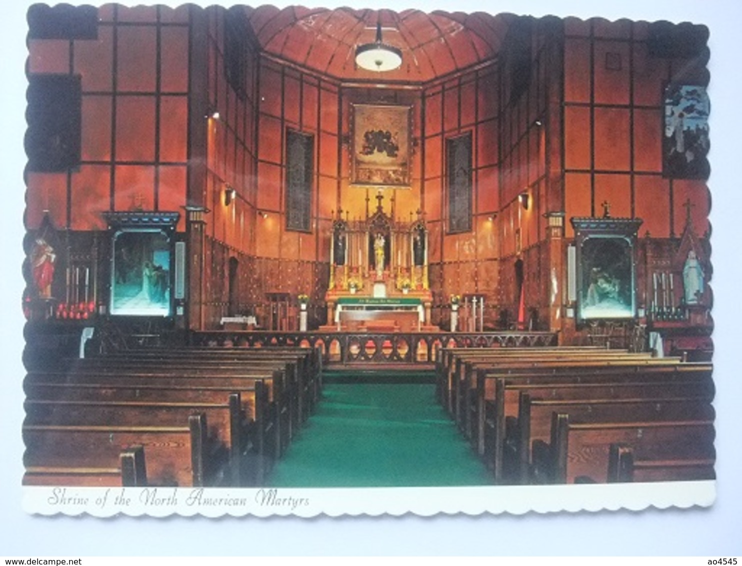 N99 Postcard Canada - Ontario - Shrine Church At Midland - Hamilton