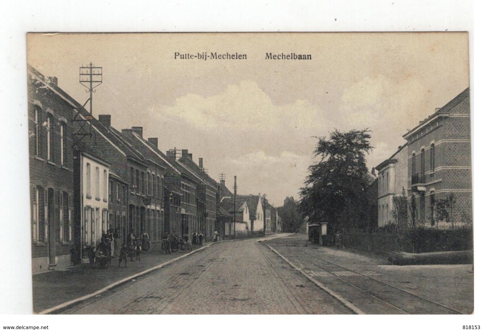 Putte Putte-bij-Mechelen  Mechelbaan  Freigegeben Mil.Post  1918 - Putte