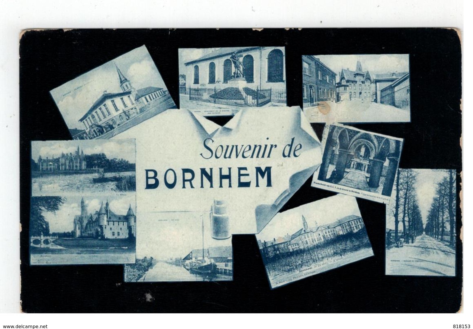 Bornem BORNHEM  Souvenir  1907 - Bornem