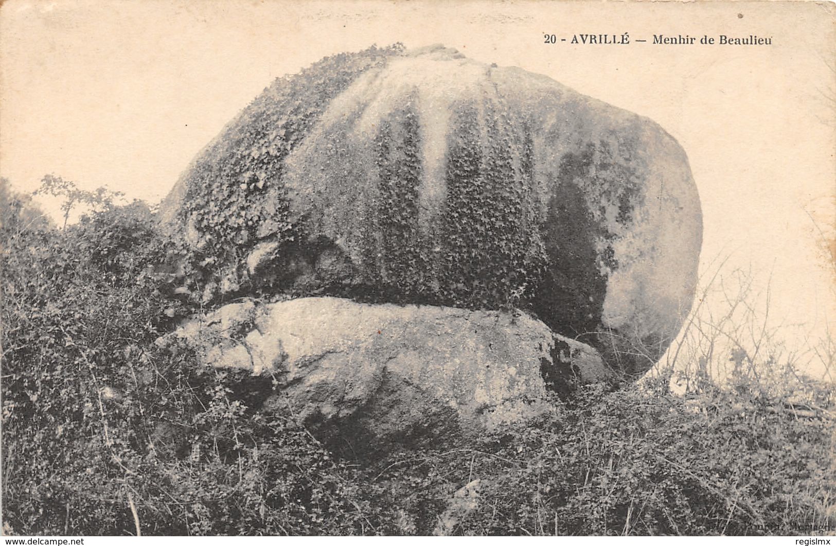 85-AVRILLE-MENHIR DE BEAULIEU-N°295-F/0275 - Sonstige & Ohne Zuordnung