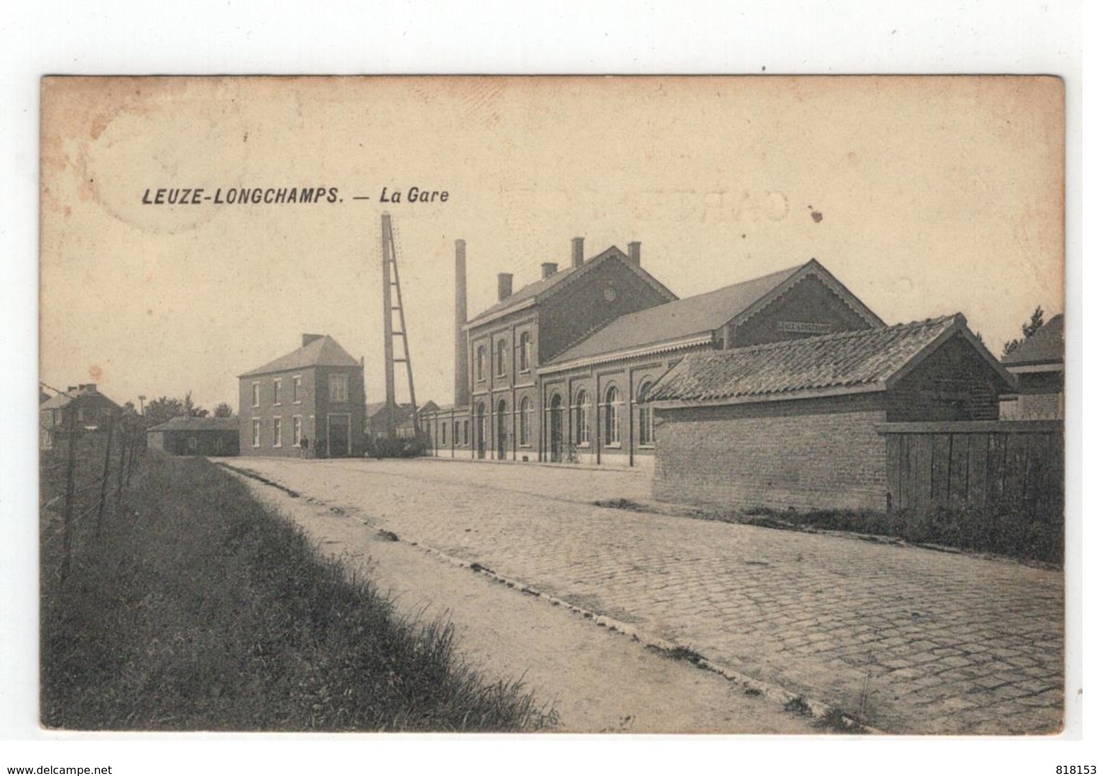 LEUZE-LONGCHAMPS - La Gare 1914 - Eghezee