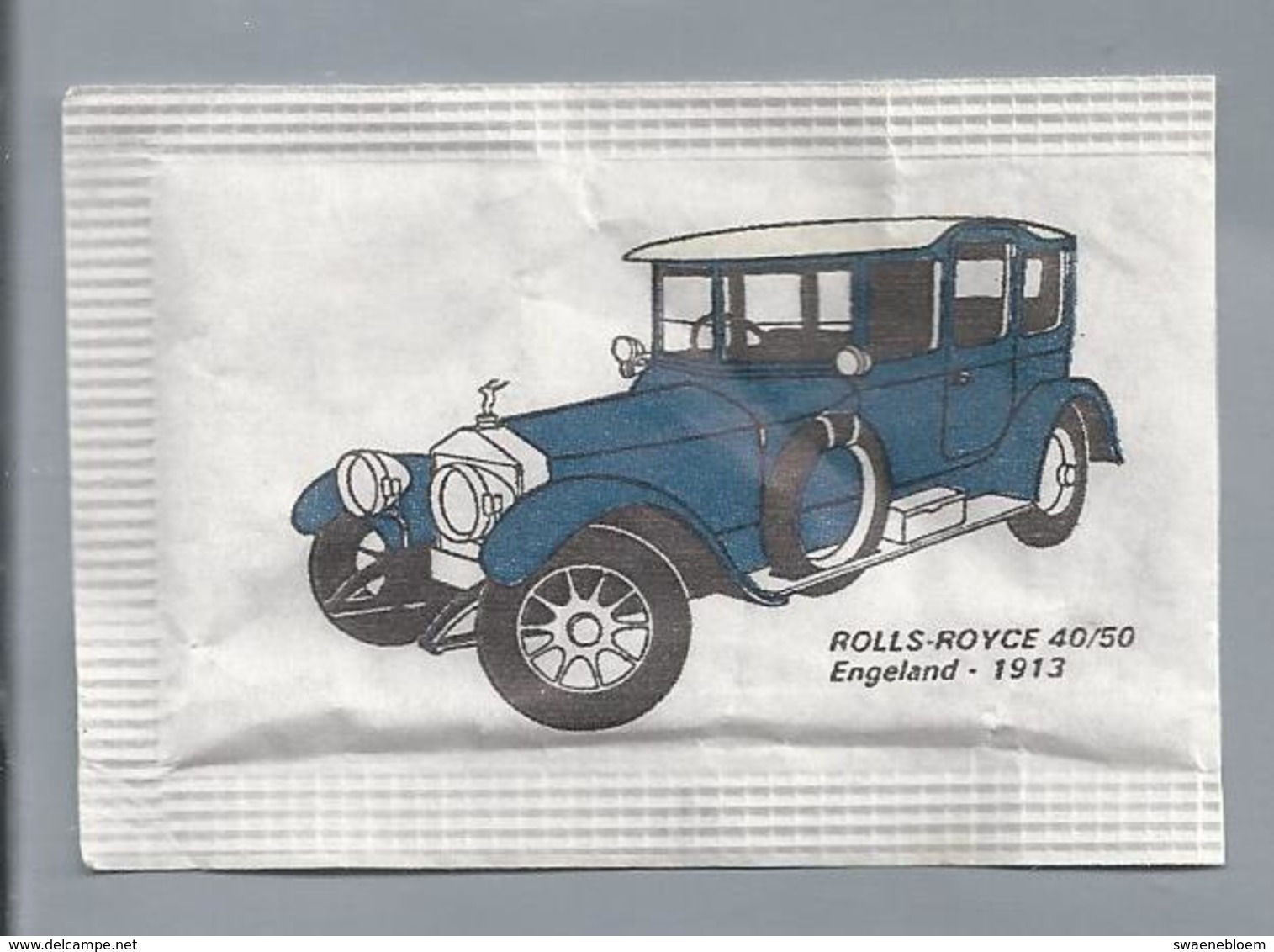 Suikerzakje.- ROLLS ROYSE 40/50. ENGELAND 1913. Suiker Sucre Zucchero Zucker Sugar - Suiker