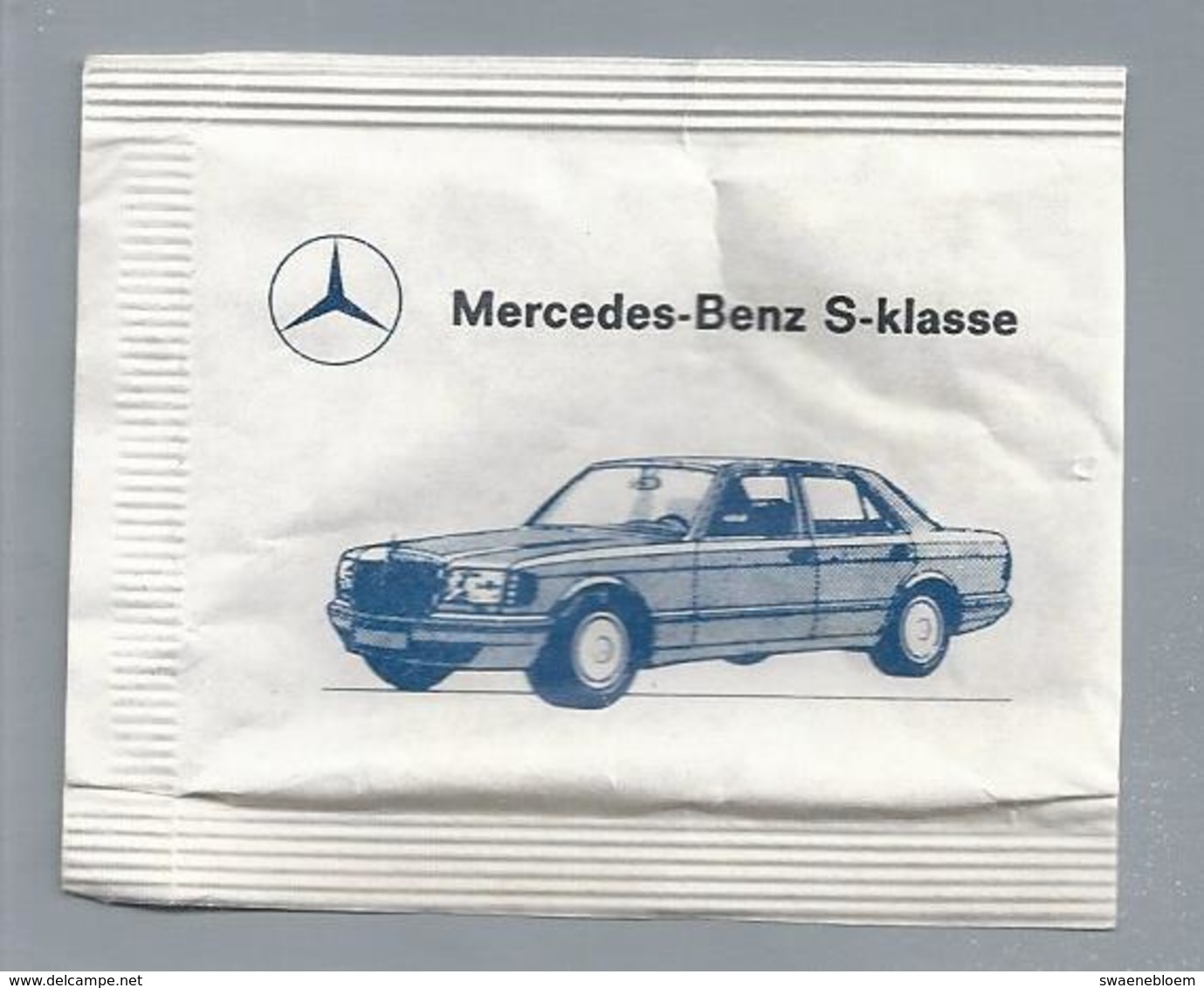 Suikerzakje.- MERCEDES BENZ S-KLASSE. Suiker Sucre Zucchero Zucker Sugar - Suiker