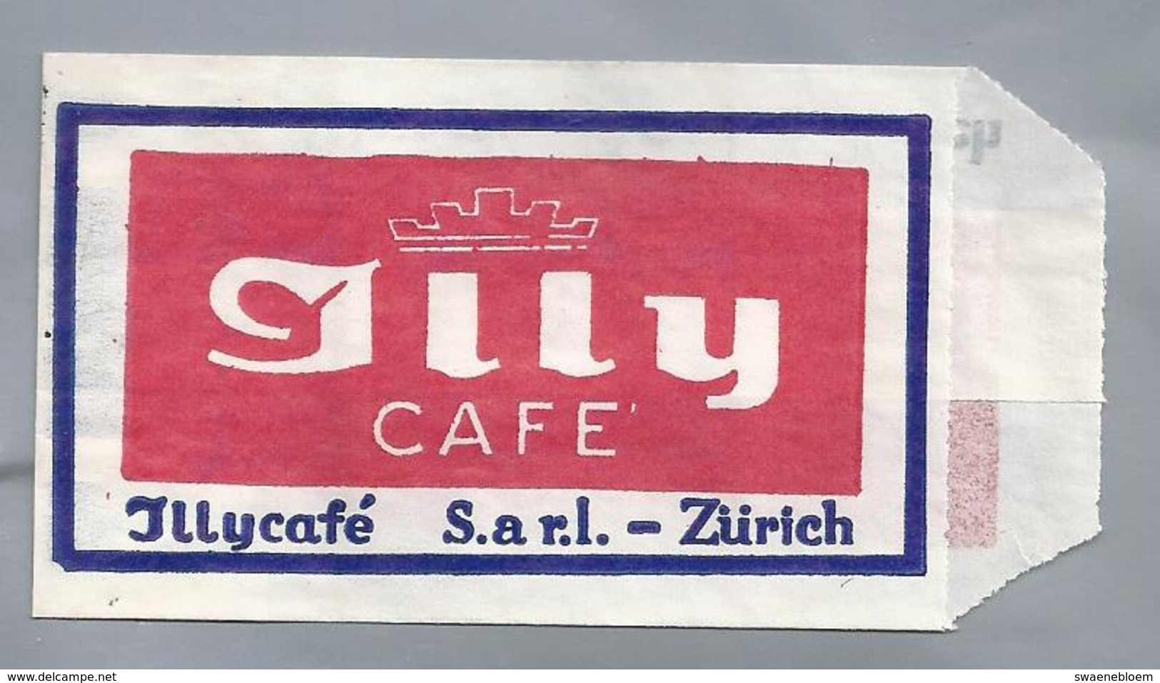 Suikerzakje.- JILY CAFE S.a R.l. - Zurich. Suiker Sucre Zucchero Zucker Sugar - Suiker