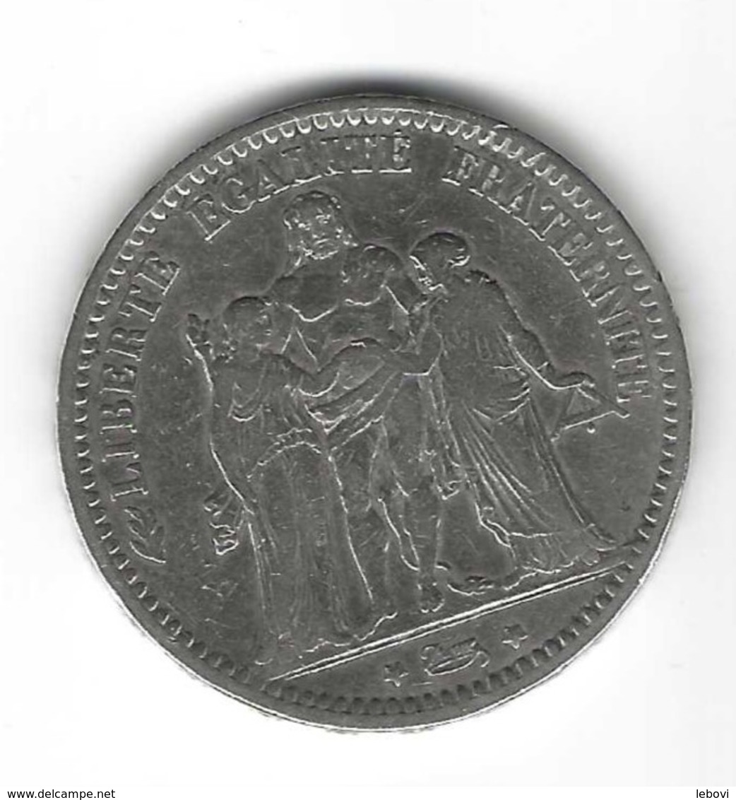 FRANCE – 5 Francs 1873 A - Altri & Non Classificati