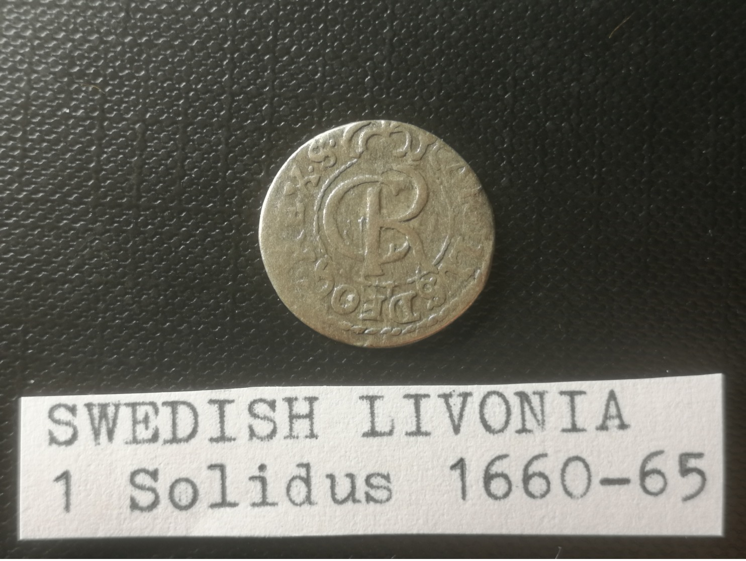 LIVONIE SUÉDOISE/Swedish Livonia - 1 Solidus 1661 - CARL XI - Autres – Europe