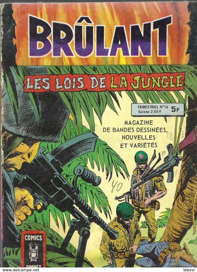 BRÛLANT – N° 16 – Aredita – 5 - 1981 - Andere Tijdschriften