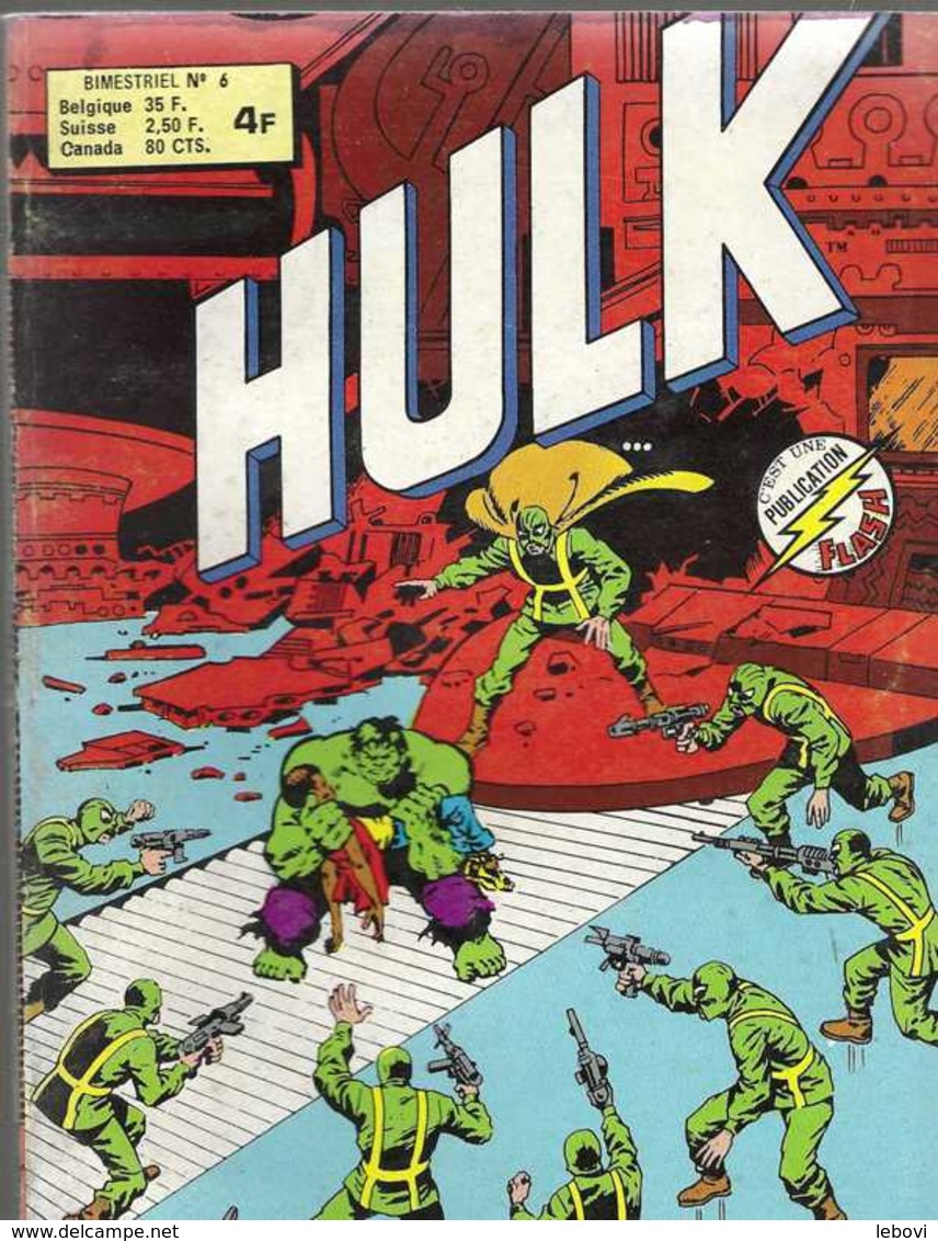 HULK – N° 6 – Aredit – 12 - 1977 - Andere Tijdschriften