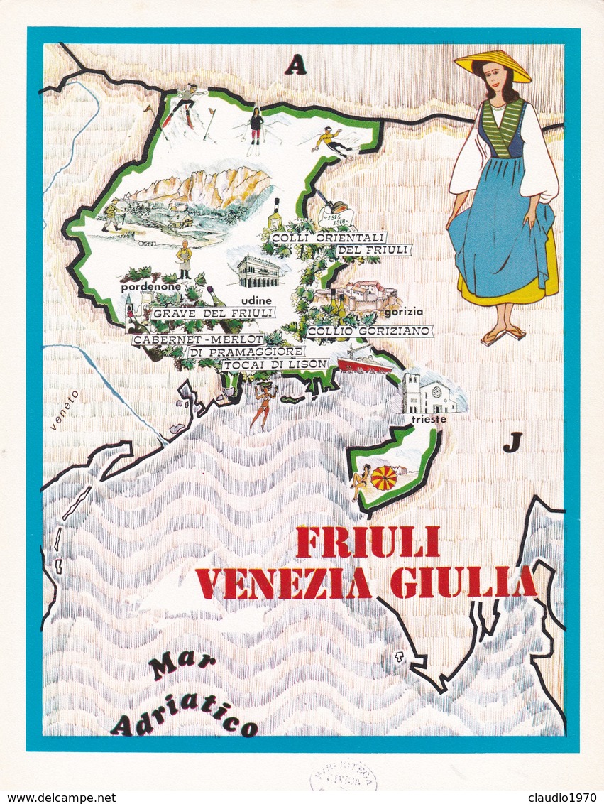 FRUILI VENEZIA GIULIA - ENOGRAFIA REGIONALE DEI VINI D.O.C - Andere & Zonder Classificatie