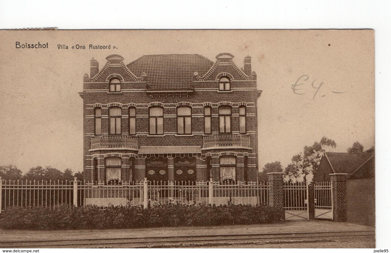 Boischot - Booischot - Villa Ons Rustoord - 1915 - Heist Op Den Berg - Heist-op-den-Berg