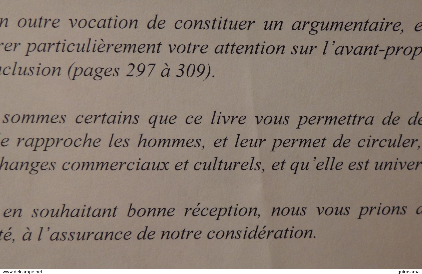 Lettre Argumentée De L'entreprise Colas De 1996 Adressée à Georges Marchais D'un Livre Sur Les Transports - Autres & Non Classés