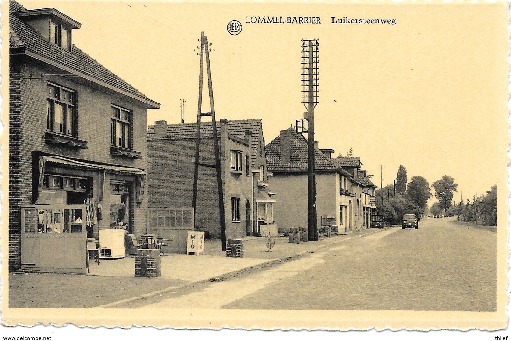 Lommel NA8: Barrier. Luikersteenweg - Lommel