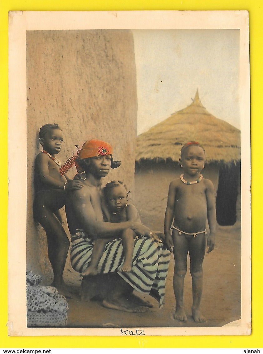 Photo De Femme Et Enfants à KATI Au Mali - Afrique