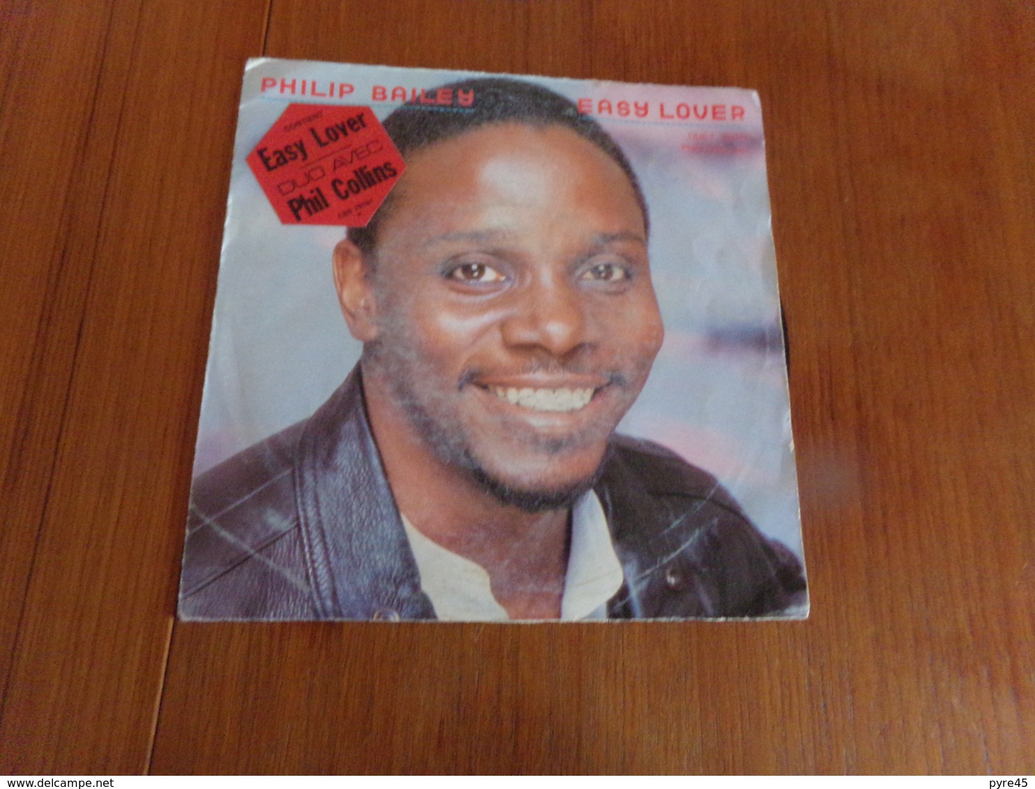 45 T Philip Bailey " Easy Lover + Woman " - Soul - R&B