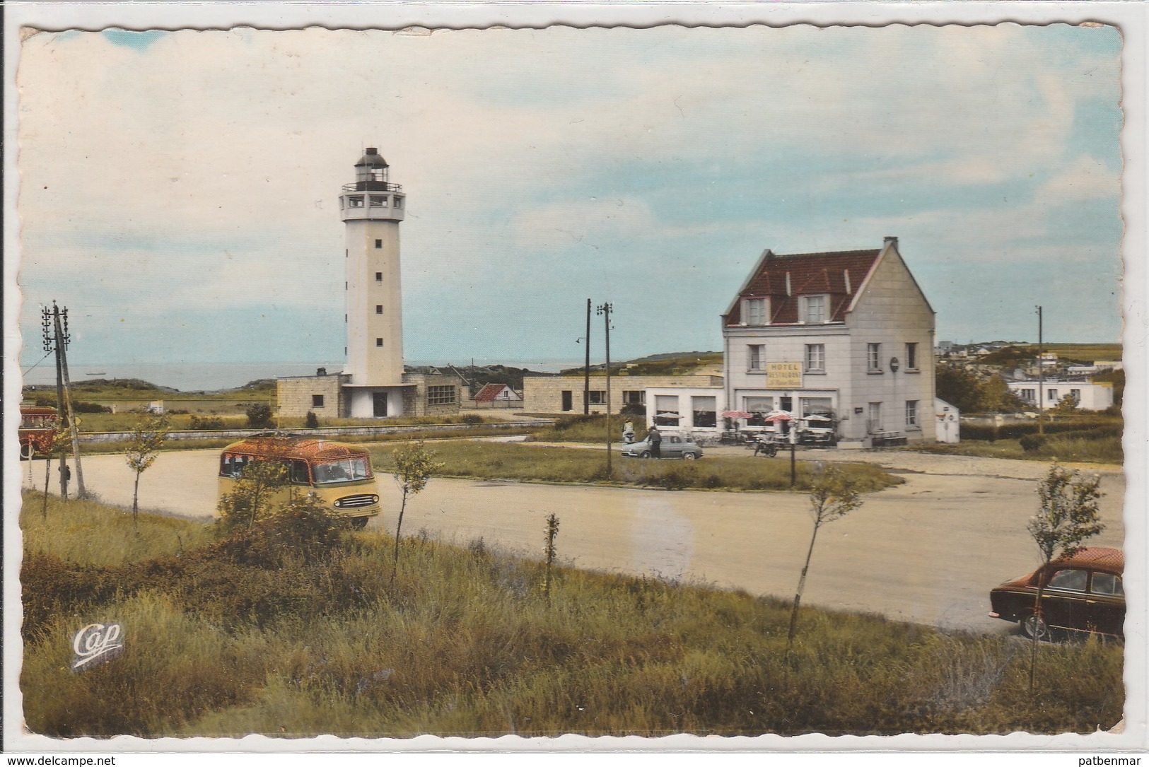 LE HAVRE SAINT ADRESSE LE PHARE DU CAP DE LA HEVE VEHICULE AUTOCAR CARTE DE 1962 - Cap De La Hève