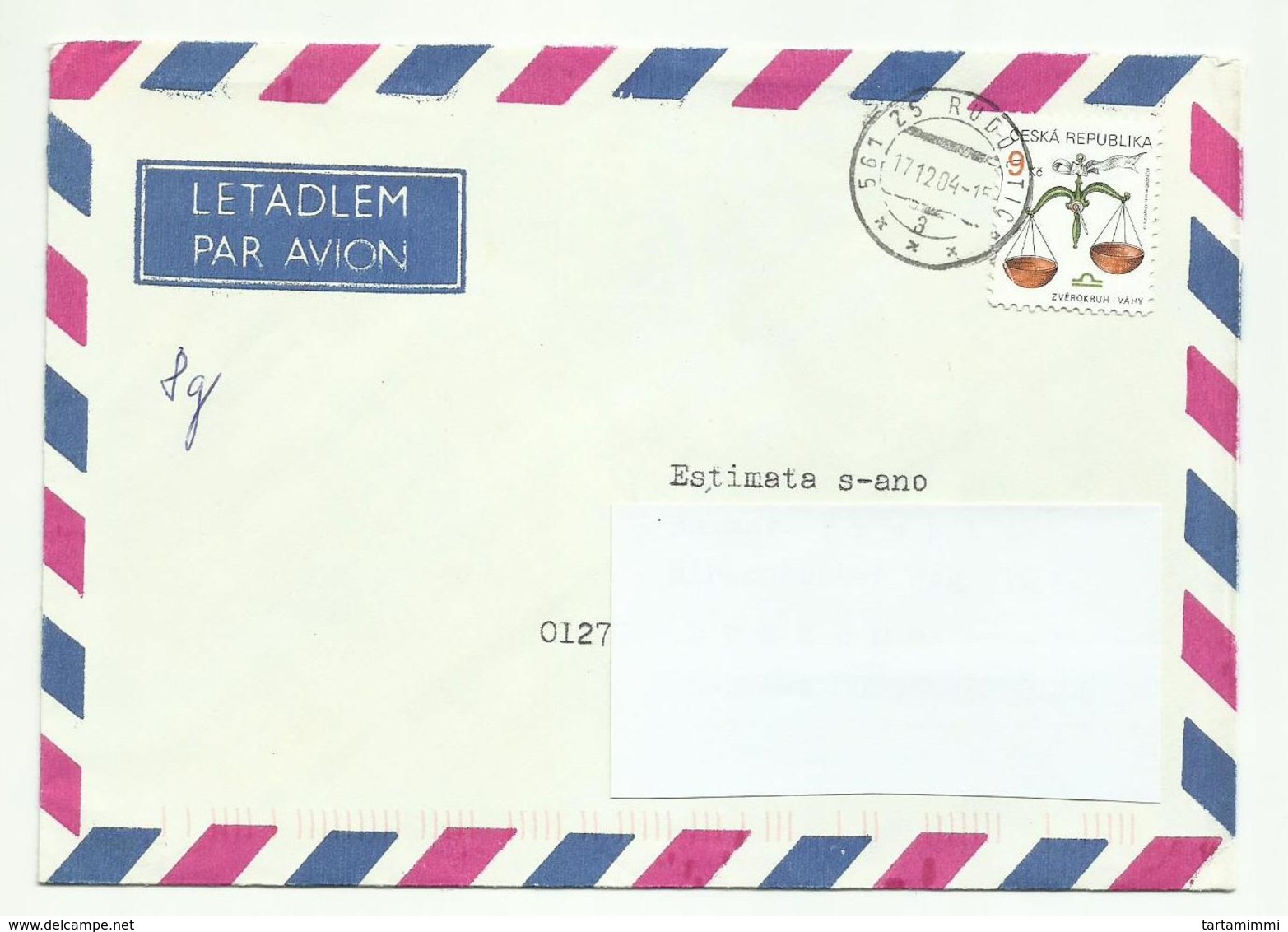 COVER LETTRE LETTER RUDOLTICE CESKA REPUBLICA TO GERMANY 2006 - Lettres & Documents