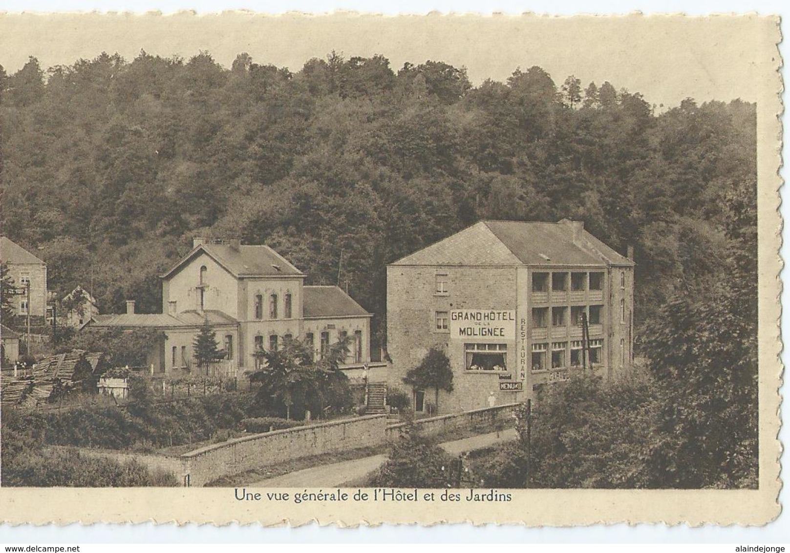 Falaën - Une Vue Générale De L'Hôtel Et Des Jardins - Grand Hôtel De La Molignée - Onhaye