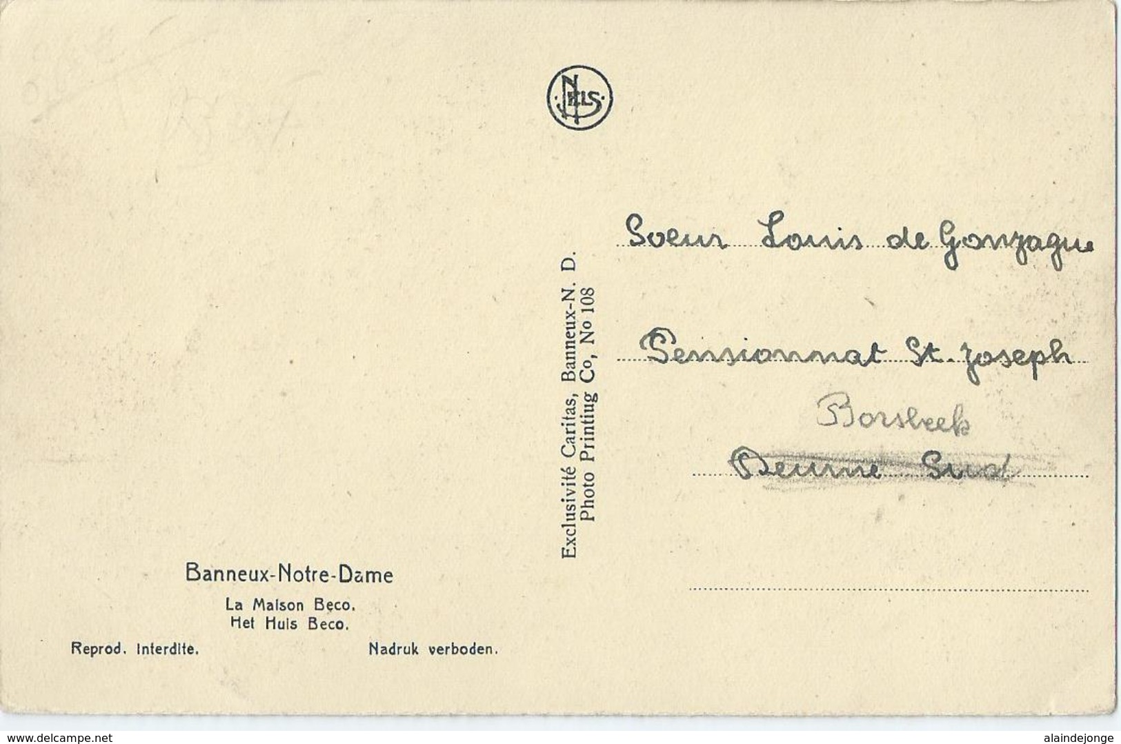 Banneux-Notre-Dame - La Maison Beco - Exclusivité Caritas No 108 - Sprimont