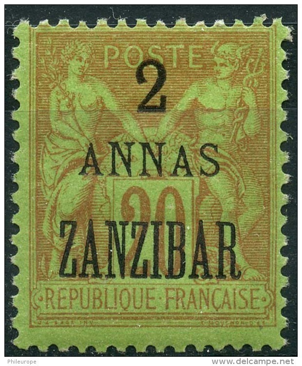 Zanzibar (1894) N 23 * (charniere) - Neufs