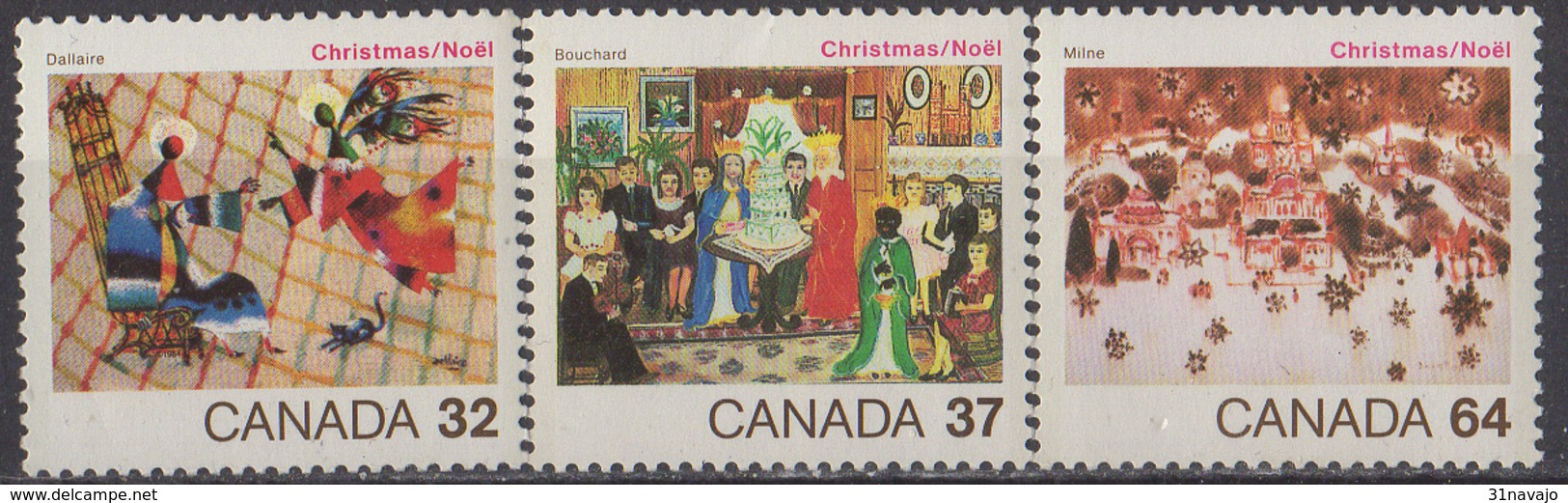 CANADA - Noël 1984 - Nuovi