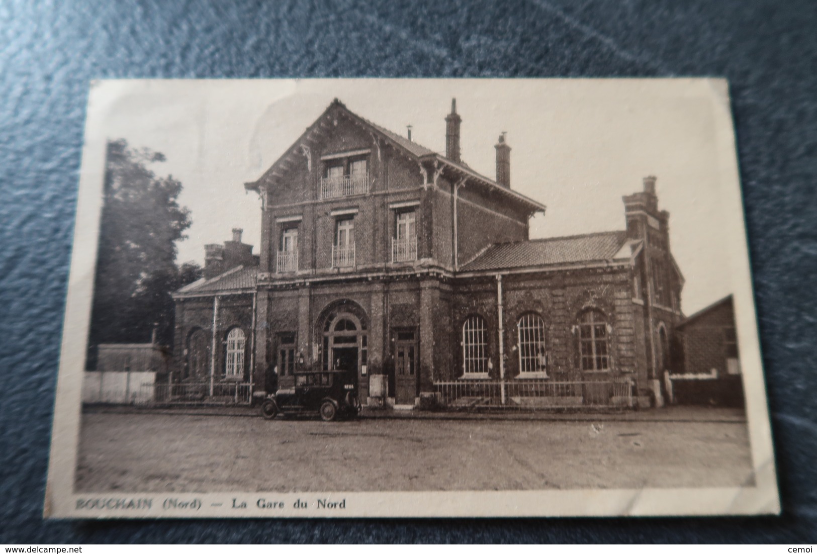 CPA - BOUCHAIN (59) - La Gare Du Nord - 1946 - Bouchain