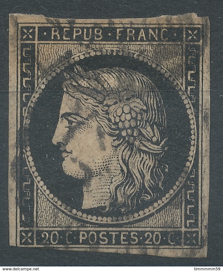 Lot N°52281  N°3, Oblit Cachet à Date à Déchiffrer - 1849-1850 Ceres