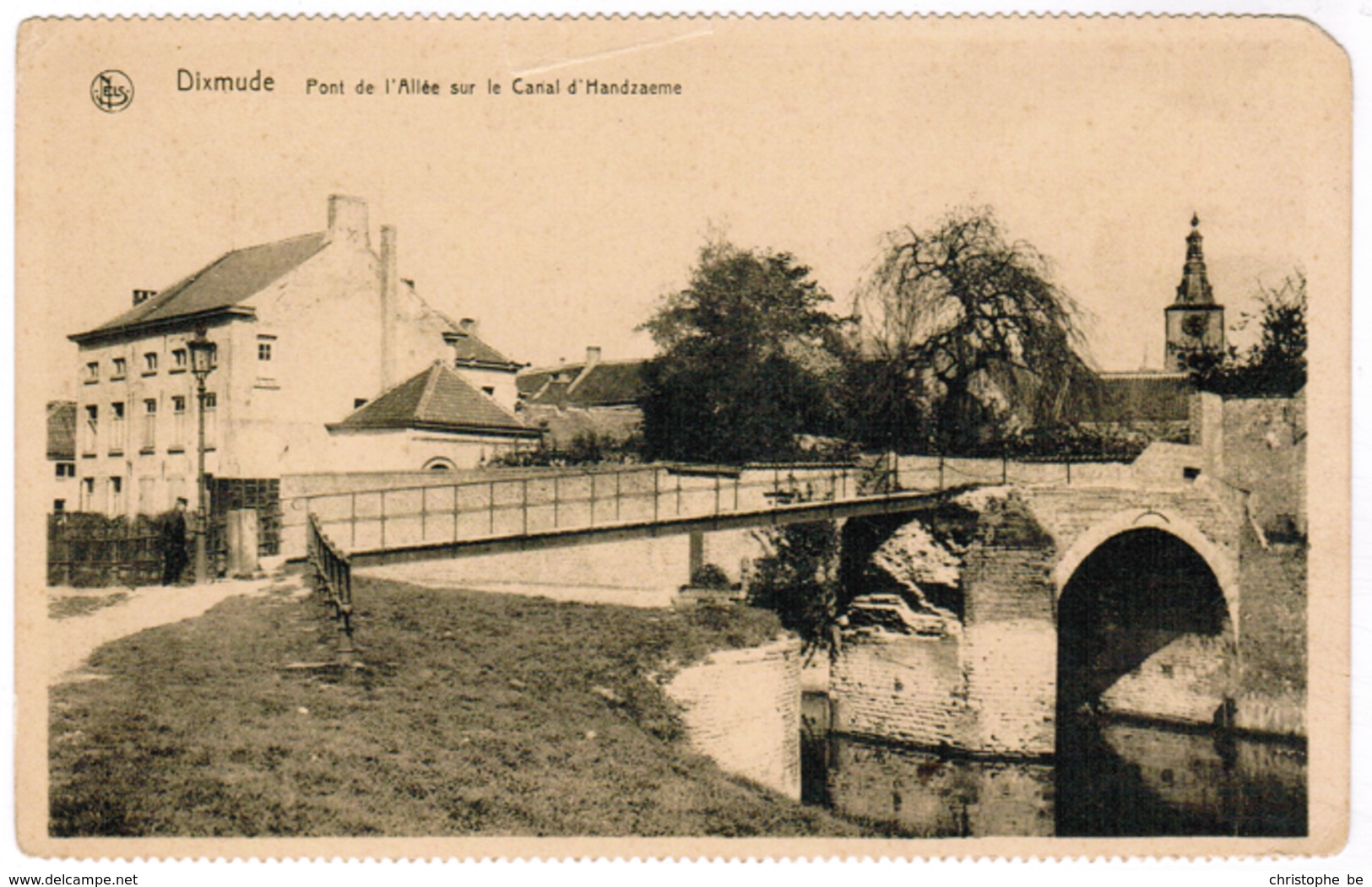 Diksmuide, Dixmude, Pont De L'Allée Sur Le Canal D'Handzaeme (pk67060) - Diksmuide