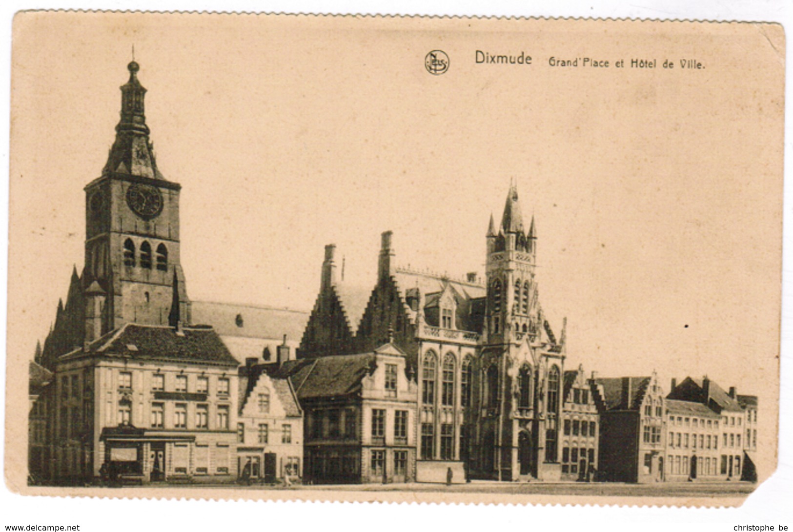 Diksmuide, Dixmude, Grand Place Et Hotel De Ville (pk67062) - Diksmuide