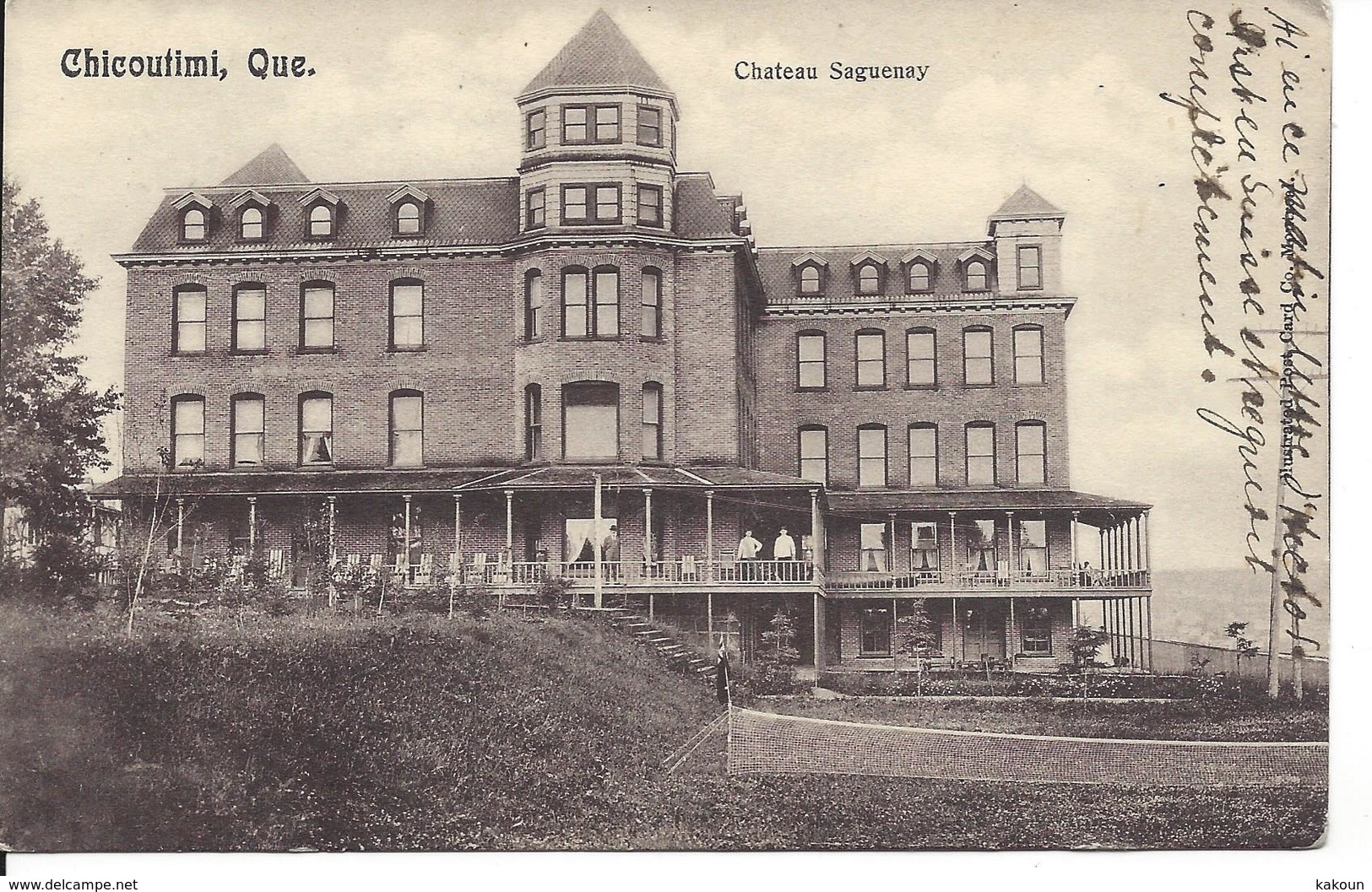 1910 - Chateau Saguenay, Chicoutimi, Quebec, (17.202) - Chicoutimi
