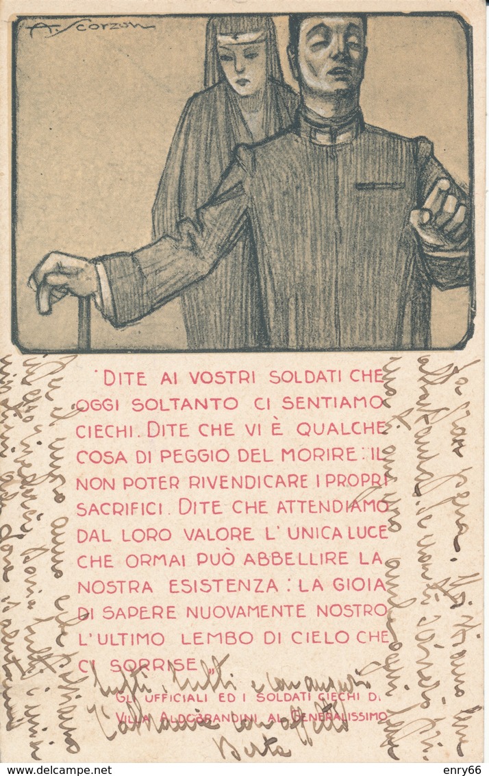 RESISTERE SIGNIFICA VINCERE ILLUSTRATORE A. SCORZON - Guerre 1914-18