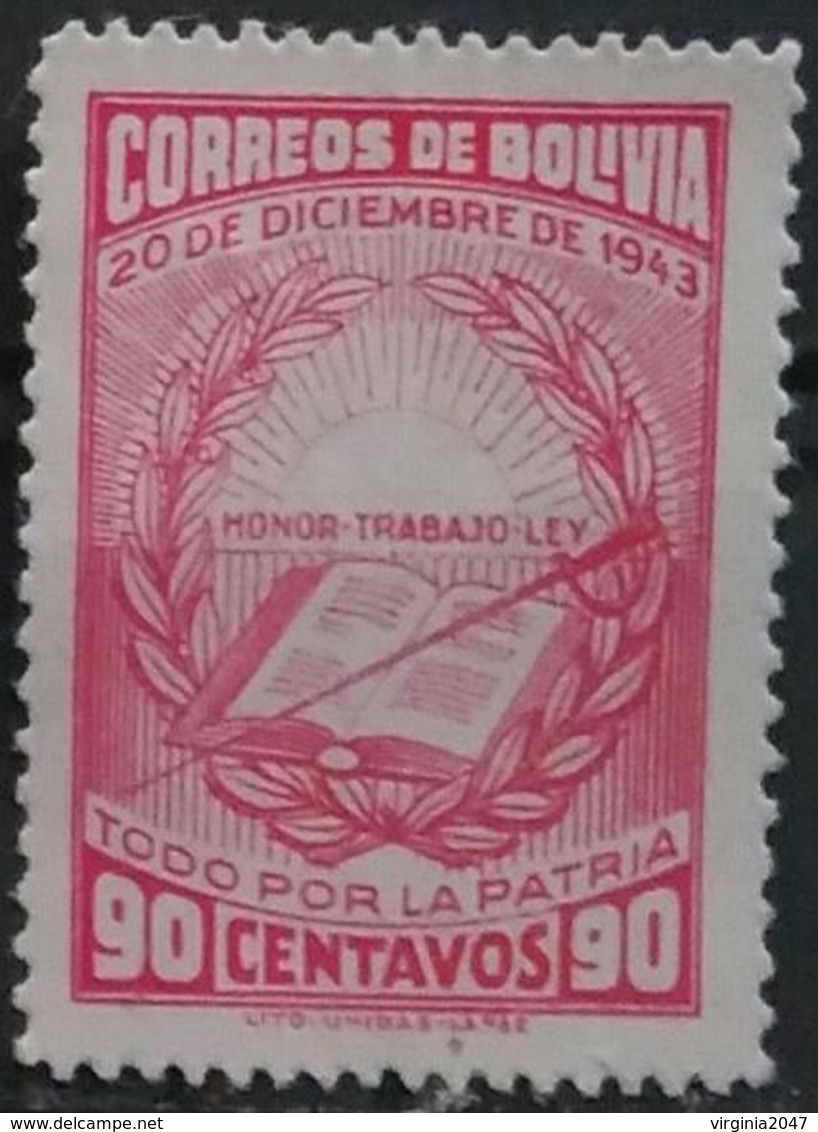 1944 Bolivia 7v. Nuevos - Bolivie