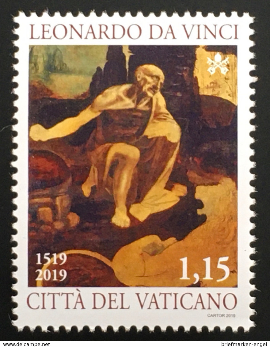 Vatikan Cittá Del Vaticano 2019 Nr.1968 500. Todestag Von Leonardo Da Vinci - Ungebraucht