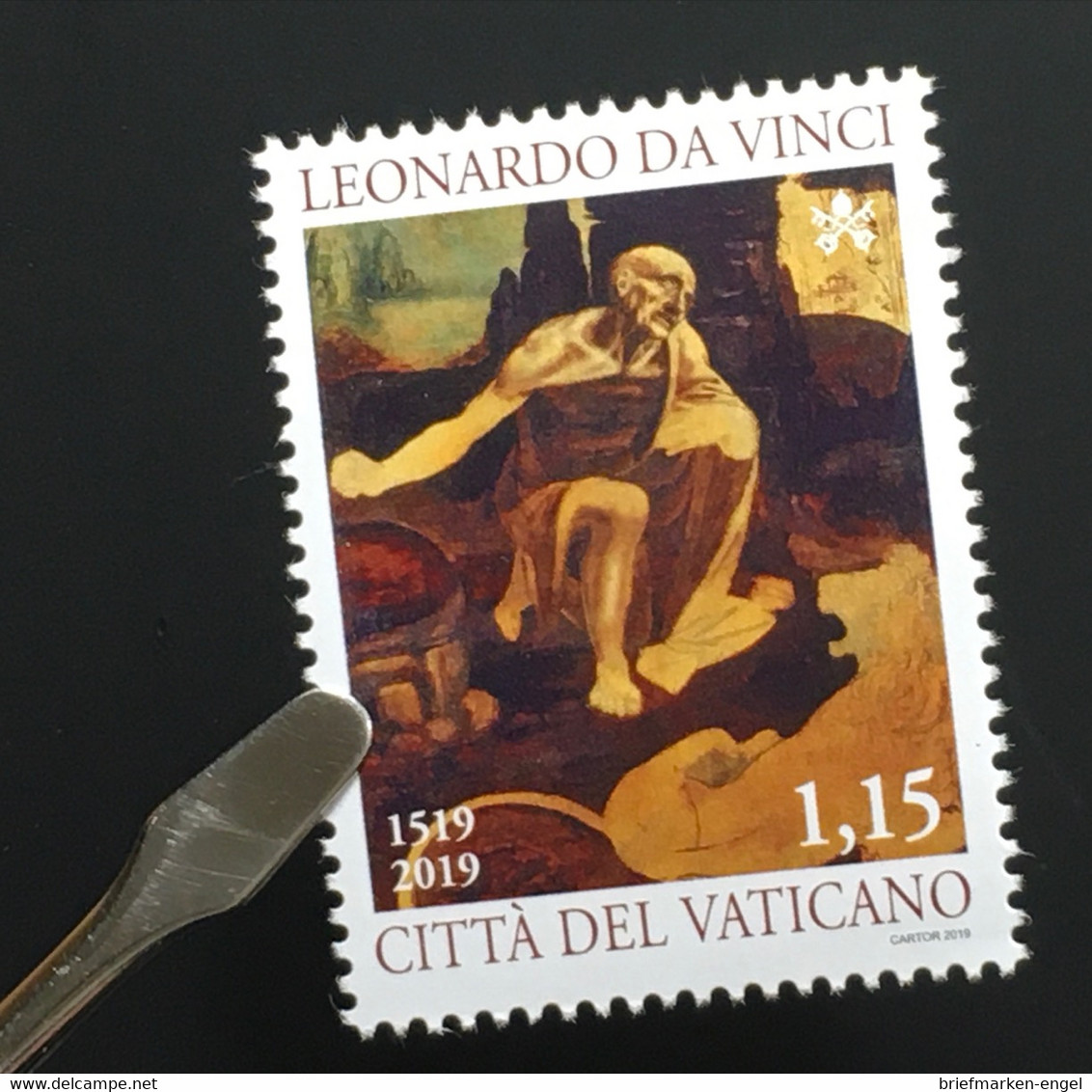 Vatikan Cittá Del Vaticano 2019 Nr.1968 500. Todestag Von Leonardo Da Vinci - Ungebraucht