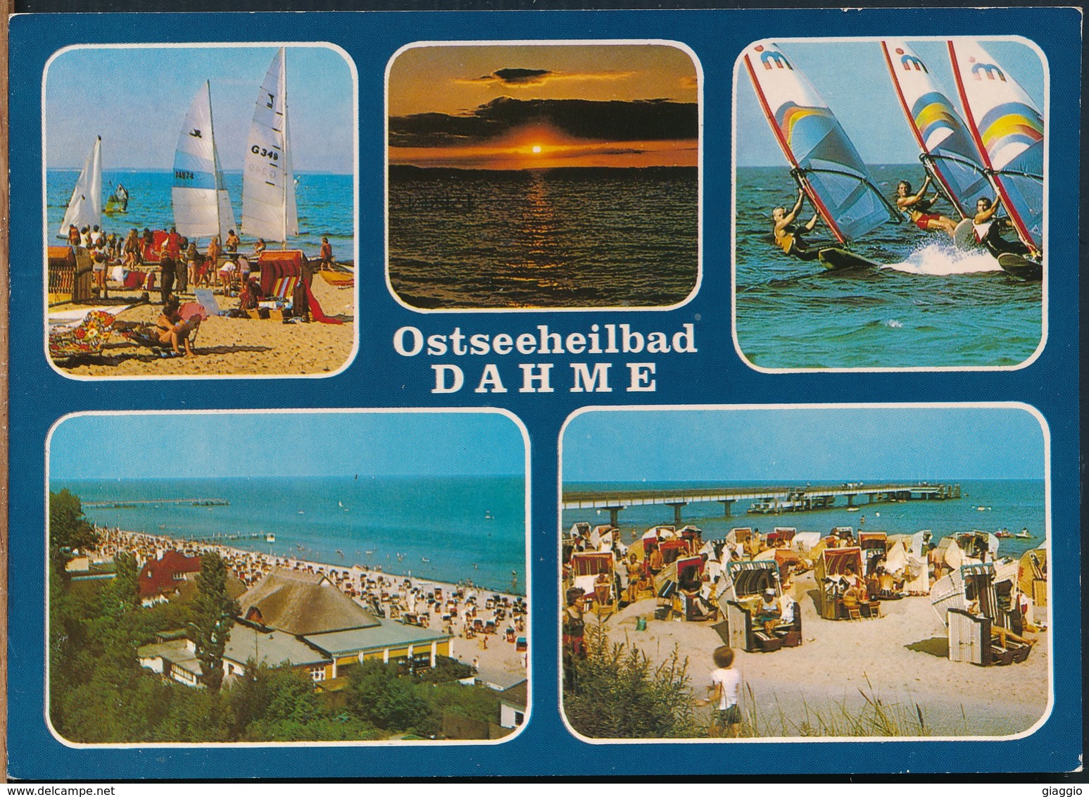 °°° 17214 - GERMANY - OSTSEEHEILBAD - DAHME - 1987 With Stamps °°° - Dahme