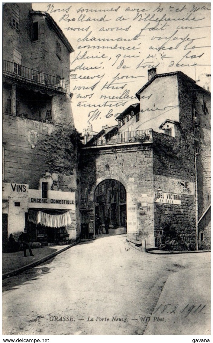 06 GRASSE - La Porte Neuve - Grasse