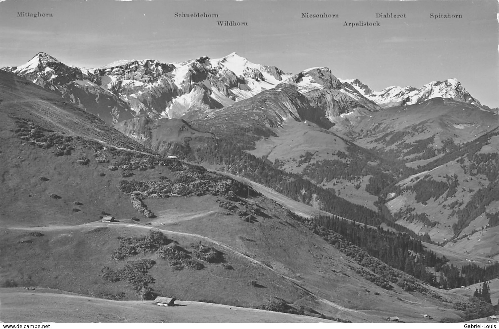 Hahnenmoos Pass Adelboden Lenk - Adelboden