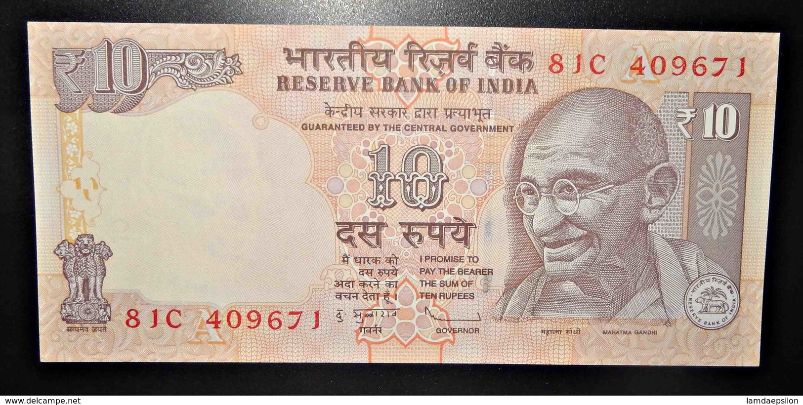 A1 BILLETS DU MONDE WORLD BANKNOTES INDIA 10 RUPEES - Andere & Zonder Classificatie