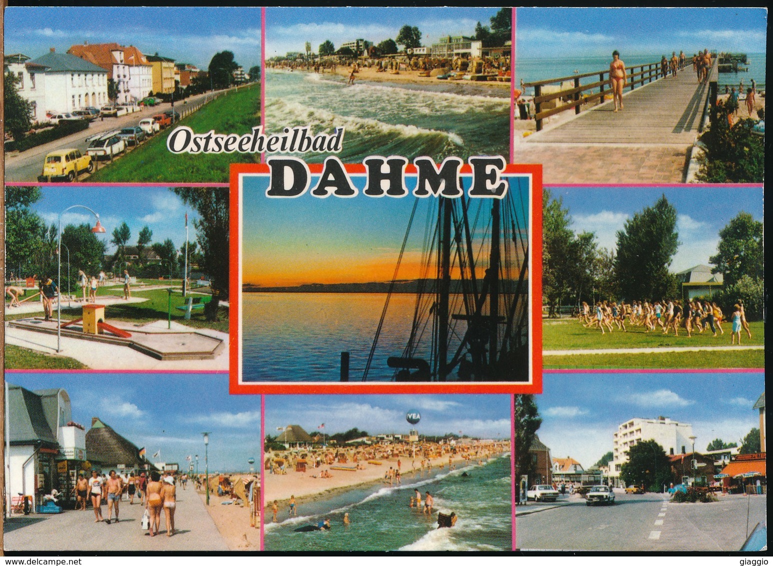 °°° 17215 - GERMANY - OSTSEEHEILBAD - DAHME - 1989 With Stamps °°° - Dahme