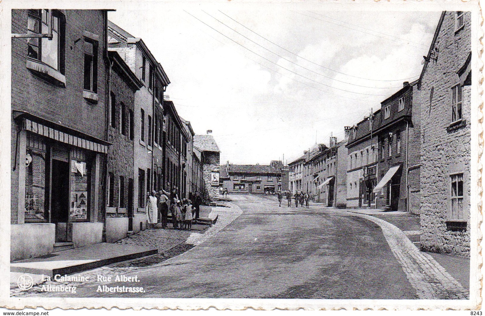 LA CALAMINE - Rue ALBERT - ALTENBERG - ALBERTSTRASSE. - Kelmis