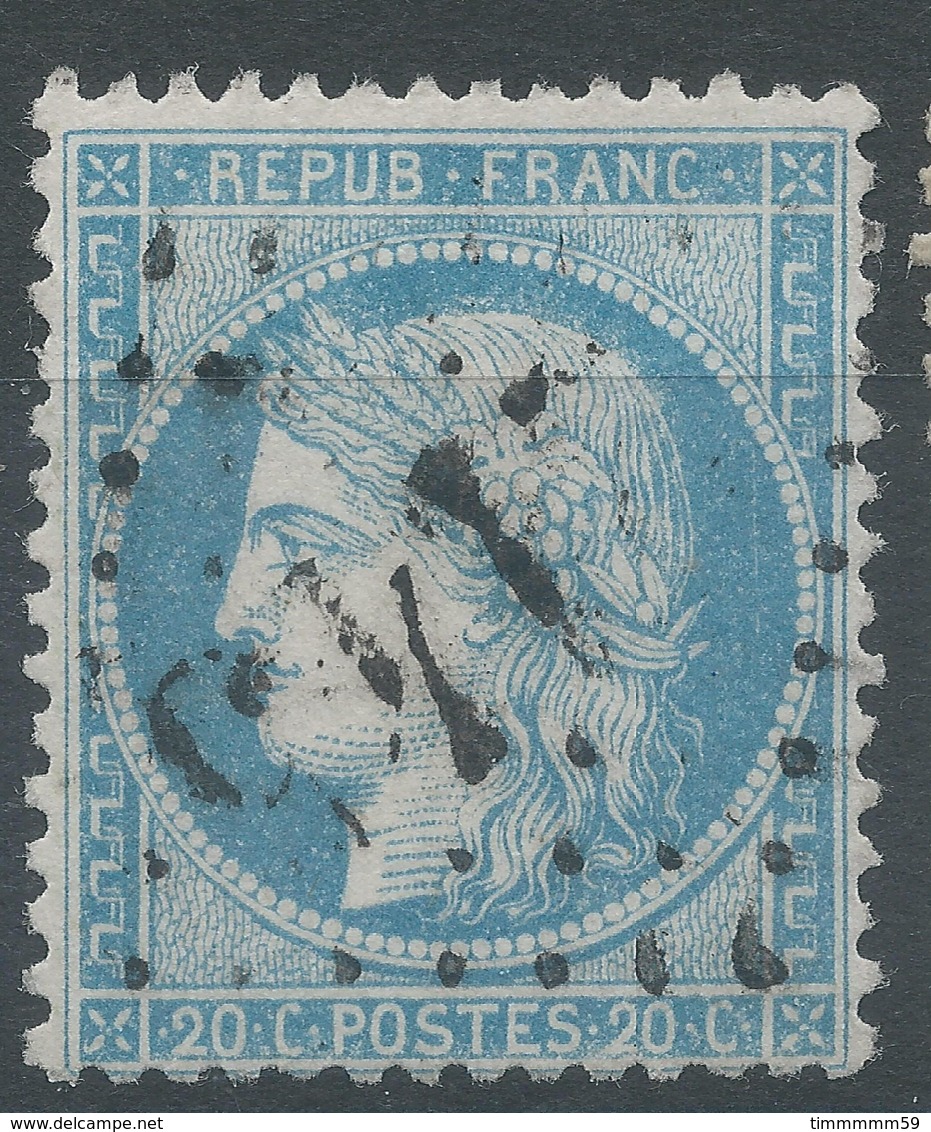 Lot N°52318  Variété/n°37, Oblit GC 2145 Lyon, Rhone (68), Griffe Face Au Perles NORD EST - 1870 Siège De Paris