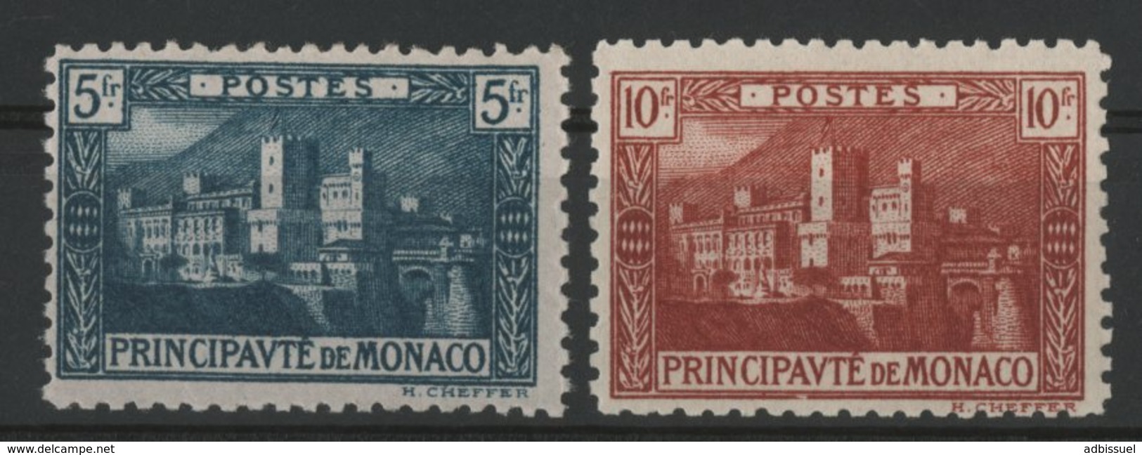 MONACO N° 63 + 64 Cote 59 €. Neufs ** (MNH). TB - Ungebraucht