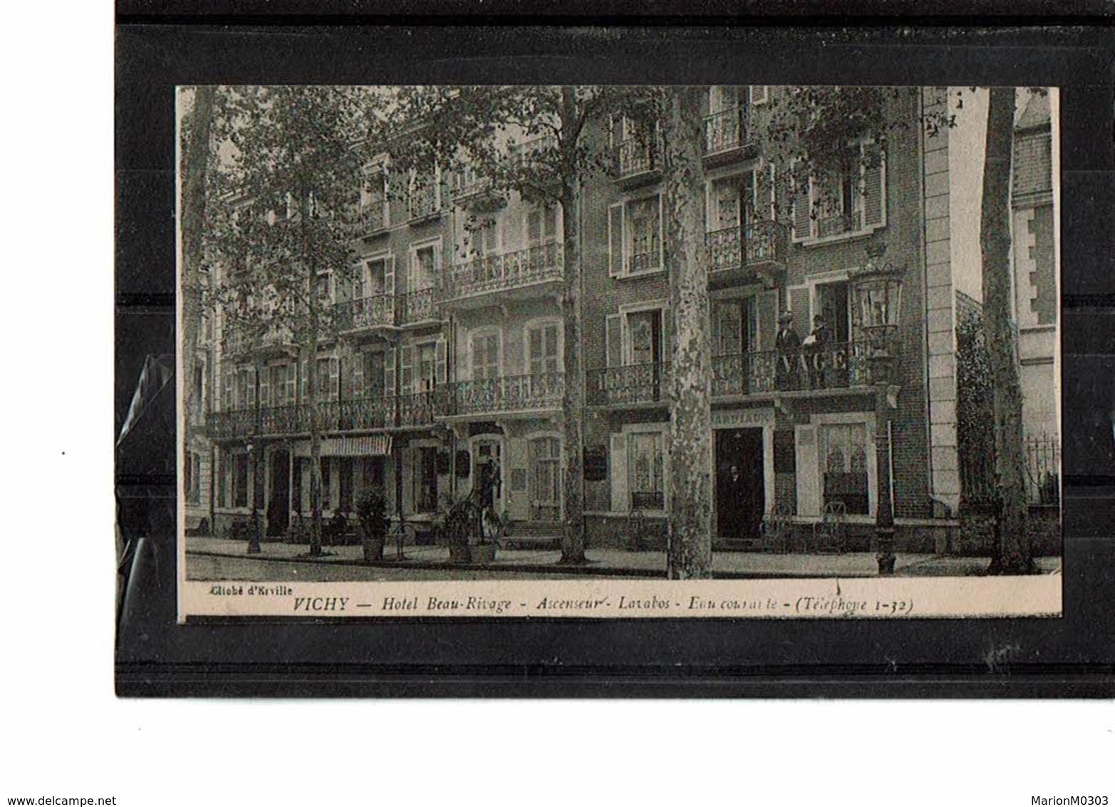 03 - VICHY - Hôtel Beau Rivage  - 1863 - Vichy